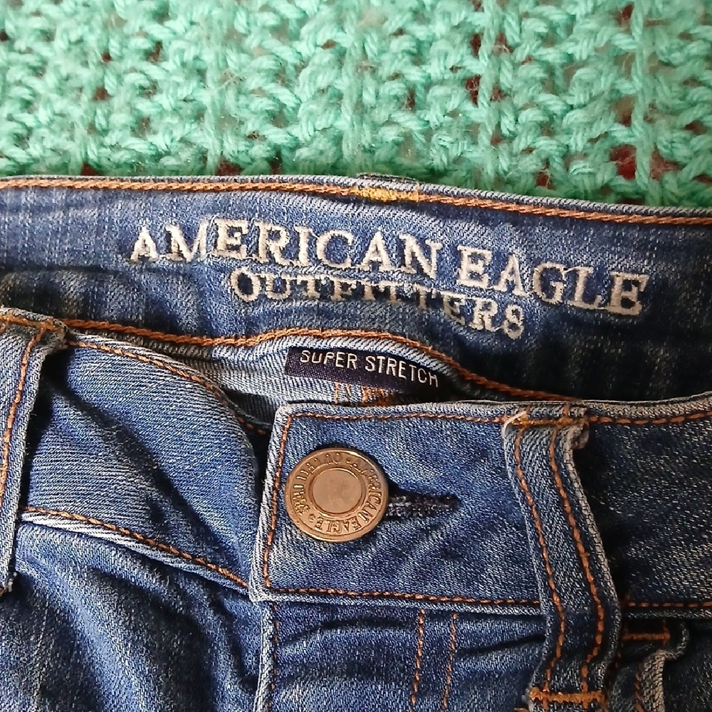 American Eagle Outfitters Women's Denim Skinny Jeans - Picture 3 of 6